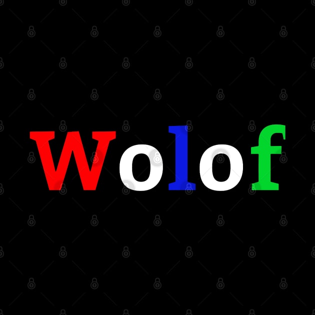 Wolof Gambia Flag Colours by Tony Cisse Art Originals