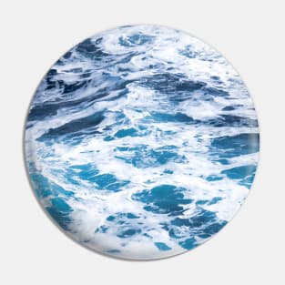 Blue ocean waves Pin