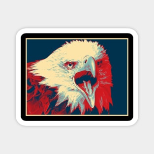 Eagle Head Pop 6 Magnet