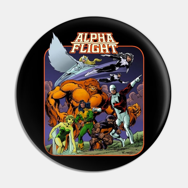 Alpha Flight exclusive Pin by Pop Fan Shop