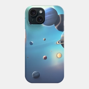 Solar System Phone Case