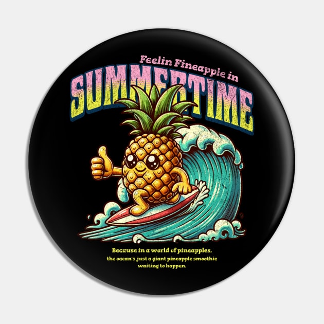 Pineapple surfing summertime Pin by Cheersshirts