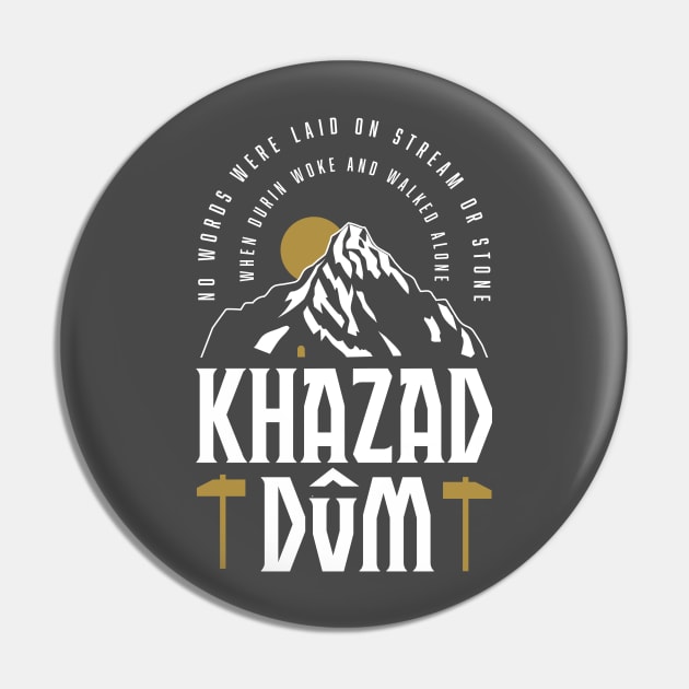 Khazad Dum Pin by mscarlett