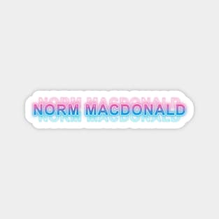 norm macdonald Magnet