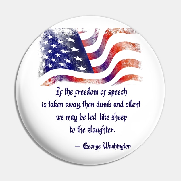 Freedom of Speech. Words of Wisdom Collection Pin by ArtlyStudio