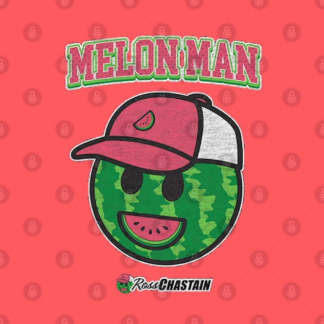 Ross Chastain Charcoal Melon Man Logo by ganisfarhan