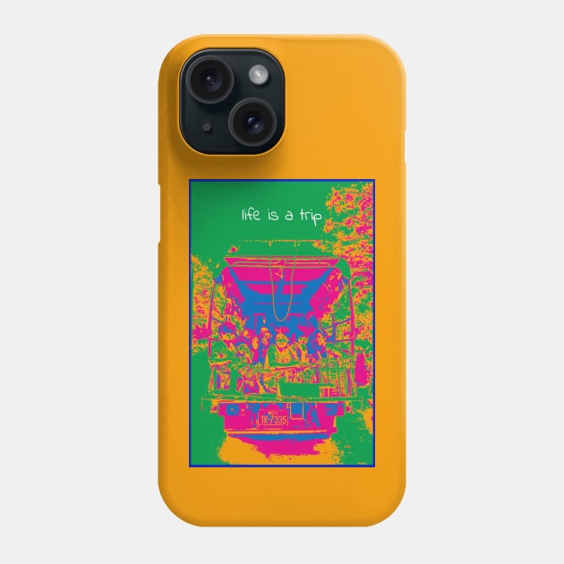 Life is A Trip Phone Case by Michi&Co.