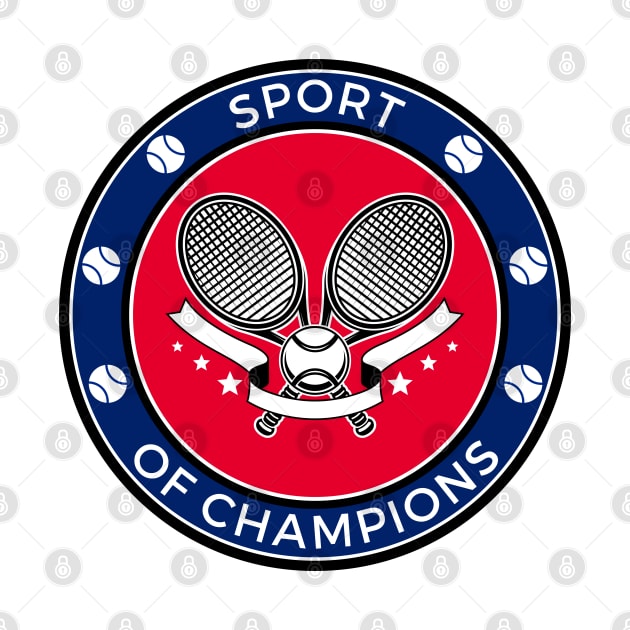 US Open Sport Of Champions Tennis by TopTennisMerch