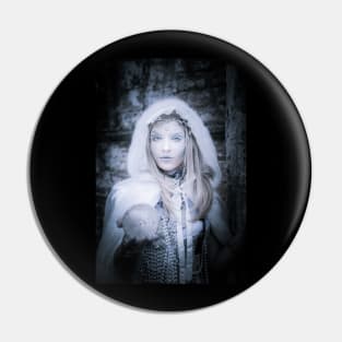 Snow Princess Portrait 2 Pin