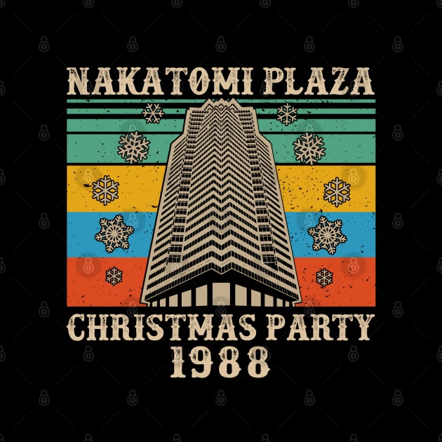 Nakatomi Plaza Christmas Party 1988 Vintage by Raul Caldwell