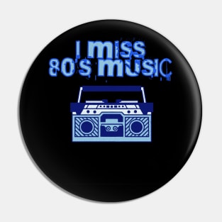 80's Music Pin