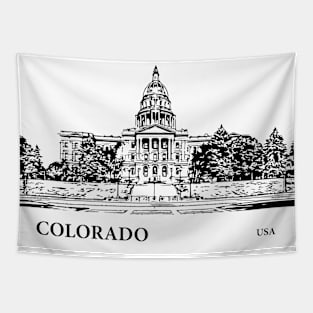 Colorado State USA Tapestry