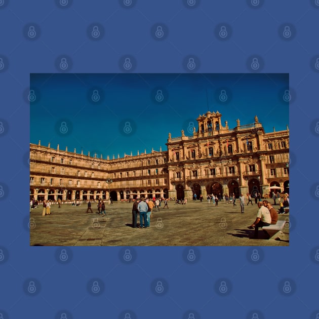 Spain. Salamanca. Plaza Mayor. by vadim19