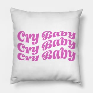 Warped Cry Baby Pillow