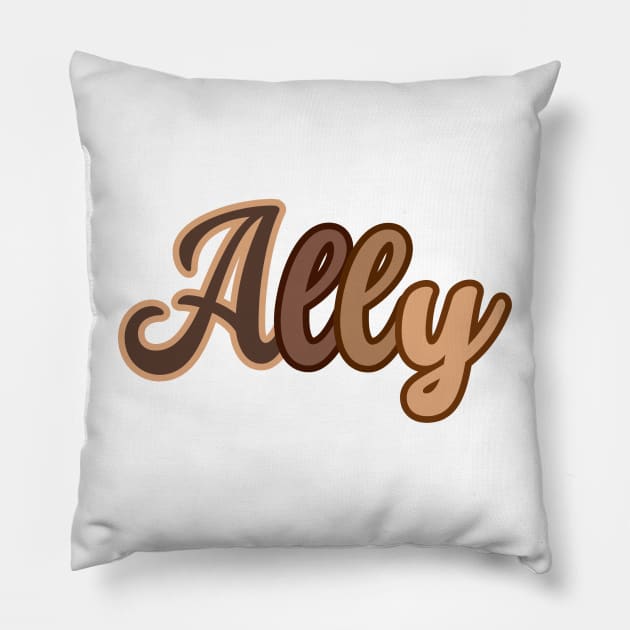 BIPOC Ally Pillow by The Free Nightingale