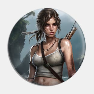 Lara Croft Tomb Raider Pin