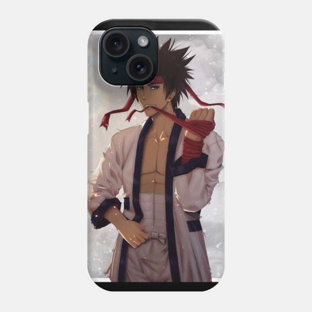 Sanosuke Sagara Rurouni Kenshin Phone Case by DeyvidEndo182