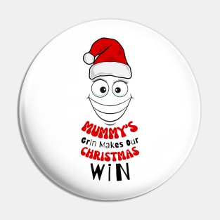 Christmas Cheer: Mummy's Grin Pin