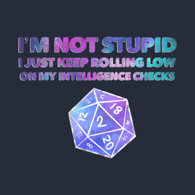 Dungeons & Dragons - I’m not stupid intelligence check by GeorgiaGoddard