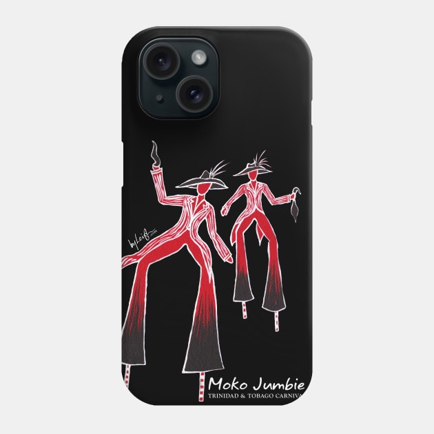 Moko Jumbies Phone Case by @byleighart