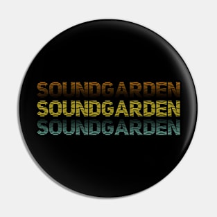 Distressed Vintage - Soundgarden Pin