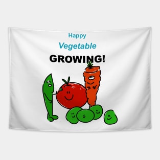 Happy Vegetable Growing! Tapestry