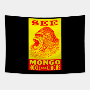 Mongo The Circus Gorilla - For Dark Background Tapestry