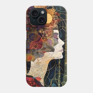 Mosaic Abstract Psychedelic Art Nouveau Phone Case