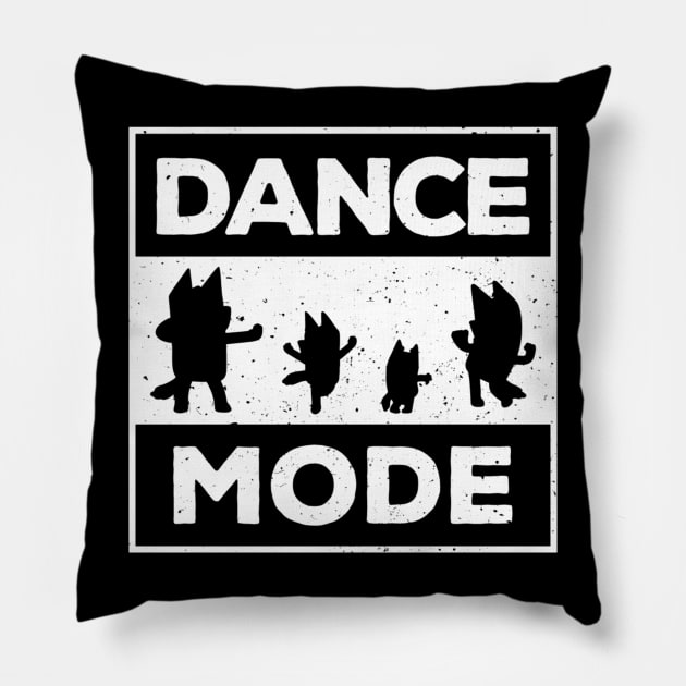 Heeler Dance Mode Pillow by Iluminater