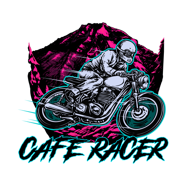 CAFE RACER by theanomalius_merch