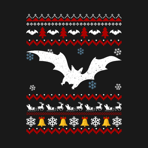 Halloween Bat Ugly Christmas by maximel19722