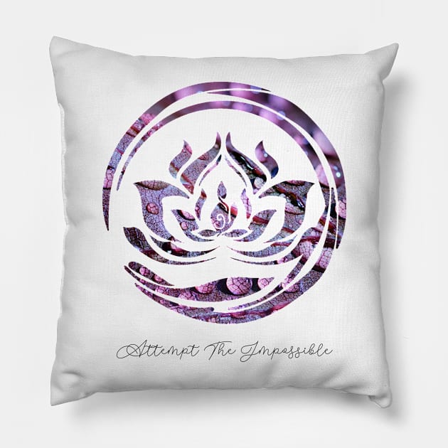 Attempt The Impossible (Web Series) Pillow by ZoeDesmedt