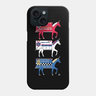 Emergency Responder Unicorns Phone Case