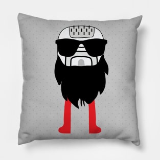 hipster epilator Pillow