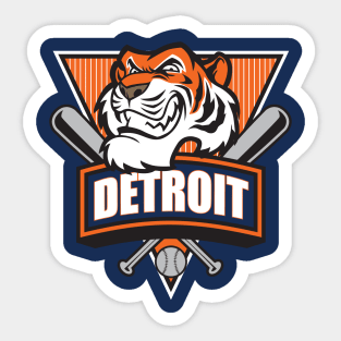 Detroit Tigers Vintage Logo 1961-1963 Sticker Vinyl Wall Decal 