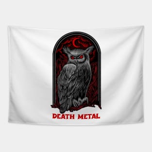 The Moon Owl Death Tapestry