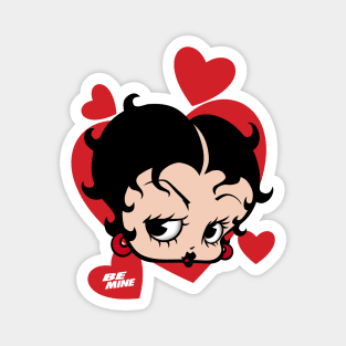 BETTY BOOP - Hearts Magnet