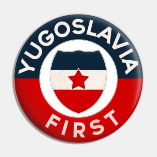 Yugoslavia First Pin