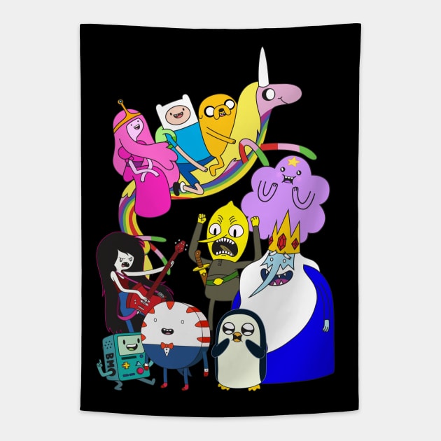 Adventure Time Tapestry by Plushism