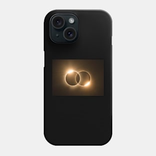 Diamond Rings - Total Solar Eclipse 2024 Phone Case