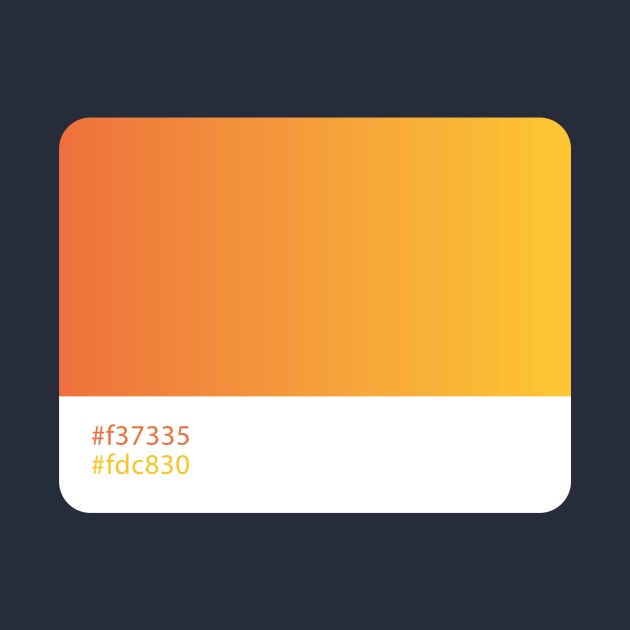 Orange Color palette by Pacesyte