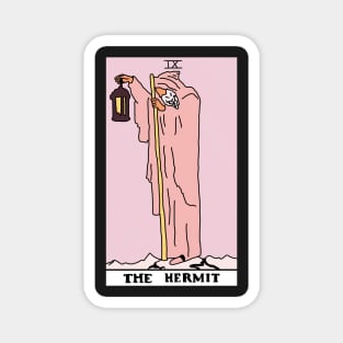 The Hermit Tarot Card Magnet