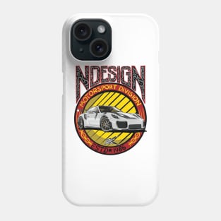 porsche 911 gt3 white Phone Case