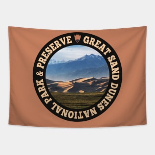 Great Sand Dunes National Park & Preserve circle Tapestry