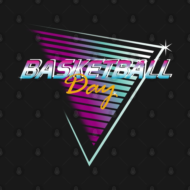 basketball day retro by osvaldoport76