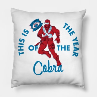 Year of the Cobra Mortal Pillow