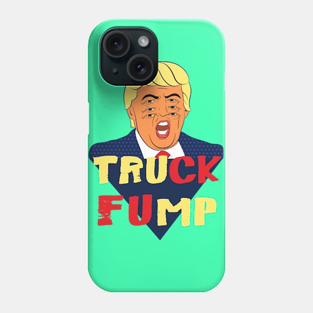 Truck Fump Phone Case by LanaBanana