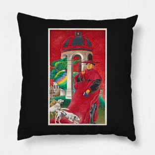 The Red City Pillow