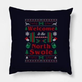 North Swole / Ugly Sweater Pillow