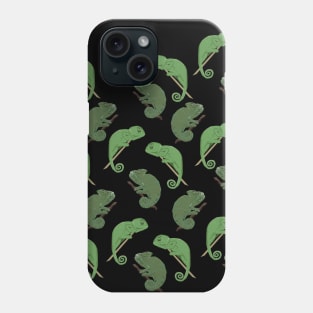 Chameleons Lizards Art Phone Case